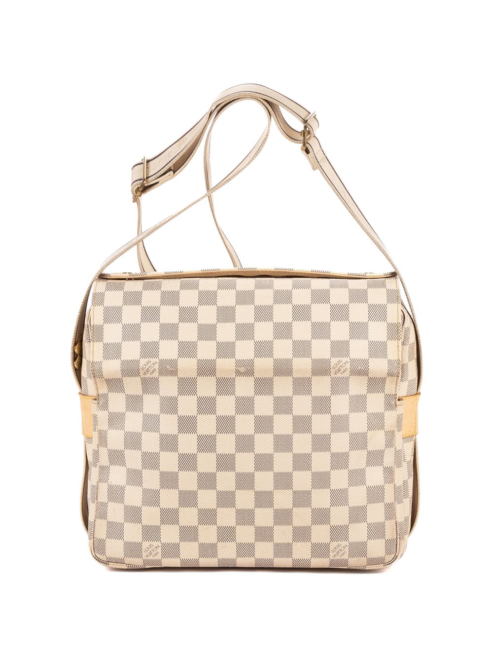 Naviglio check-pattern shoulder bag