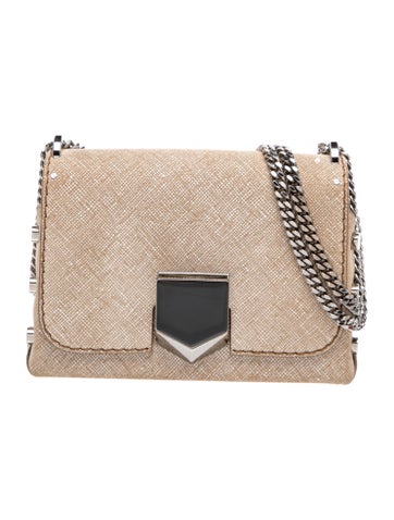 Jimmy Choo Canvas Shoulder Bag
