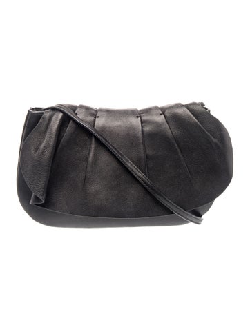 The Row Leather Fan Bag