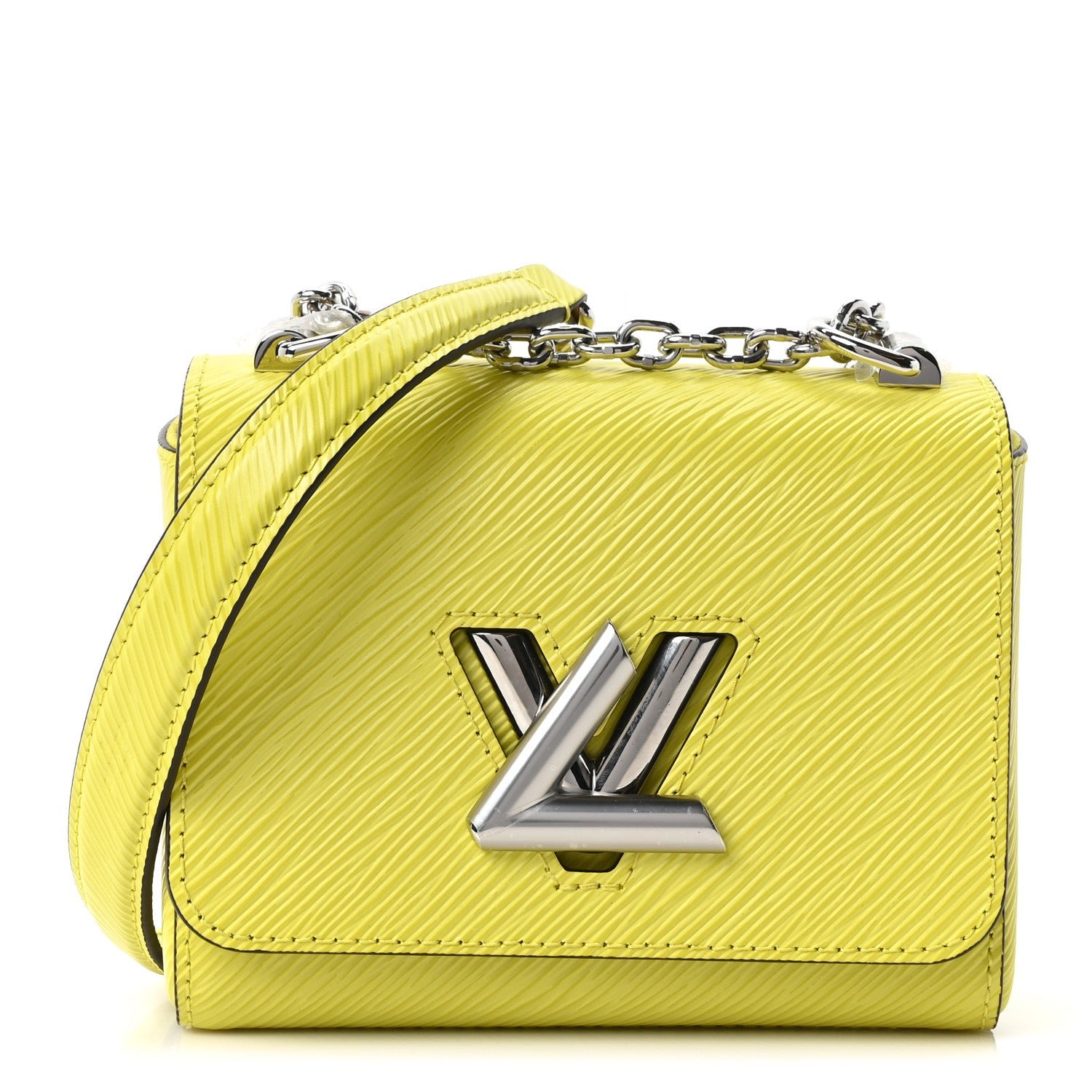 Louis Vuitton Epi Twist Mini Shoulder Bag Vert Acide