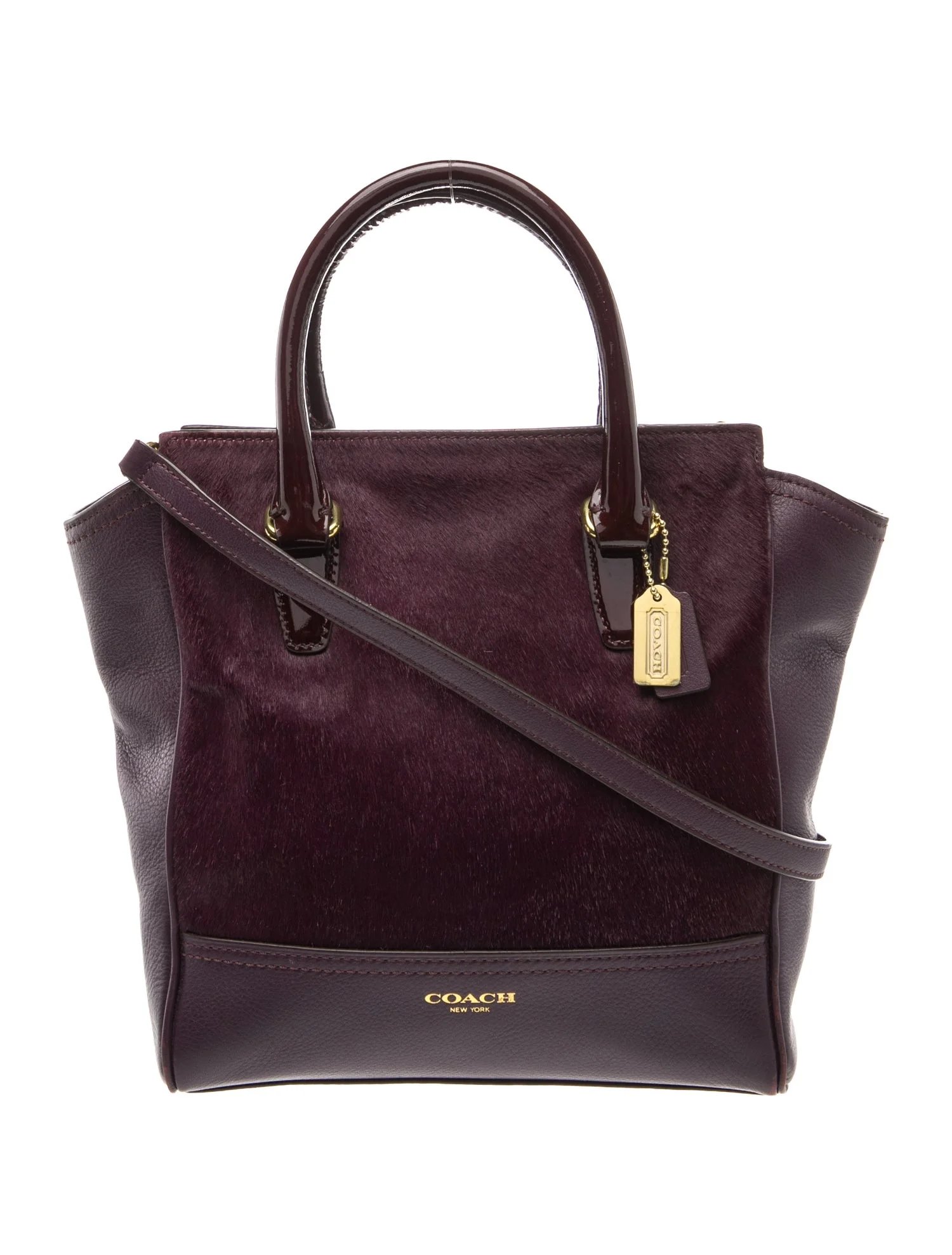 Leather Top Handle Bag