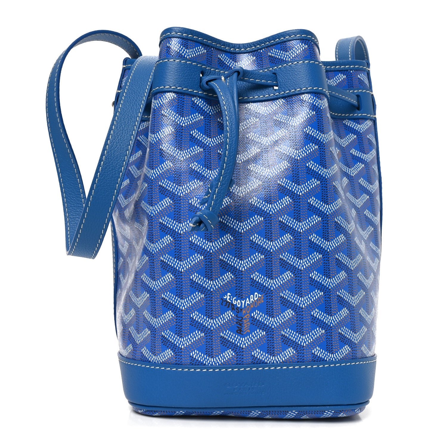 Goyard Goyard Goyardine Petit Flot Bucket Bag PM Sky Morning
