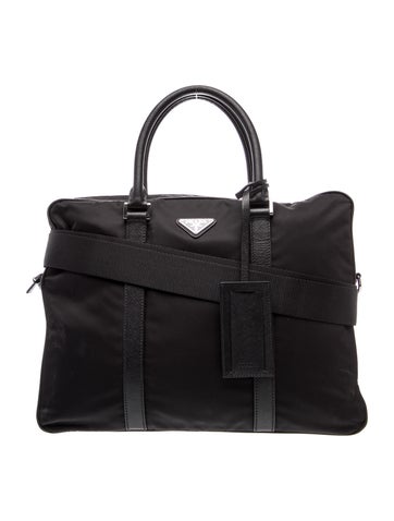 Saffiano Leather Top Handle Bag