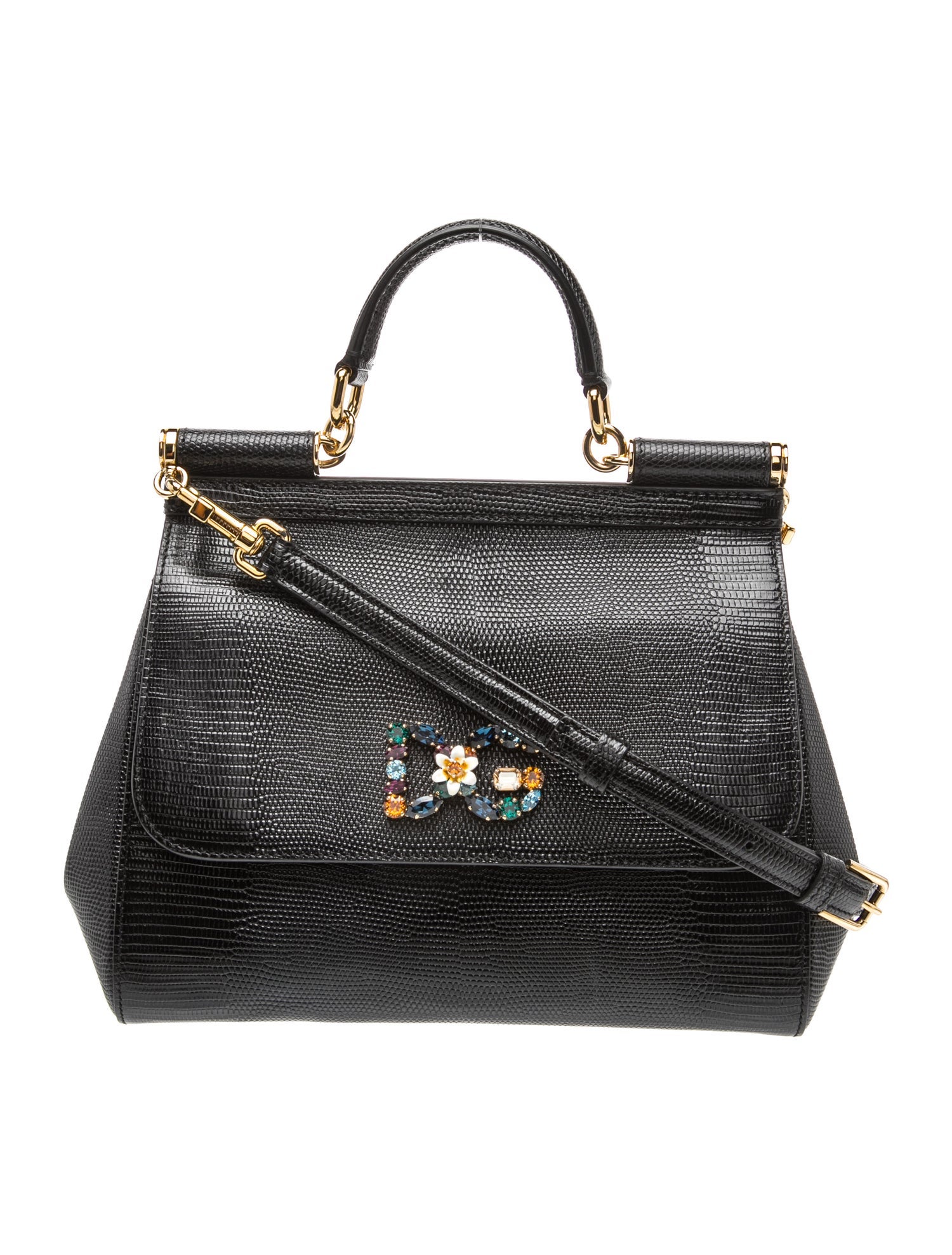 Leather Top Handle Bag