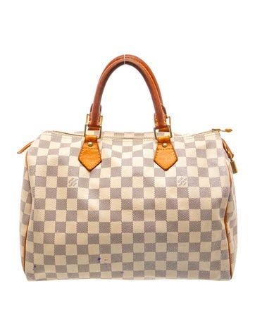 Damier Azur Speedy 30 Vintage