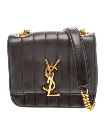 Lambskin Monogram Vicky Bag Small