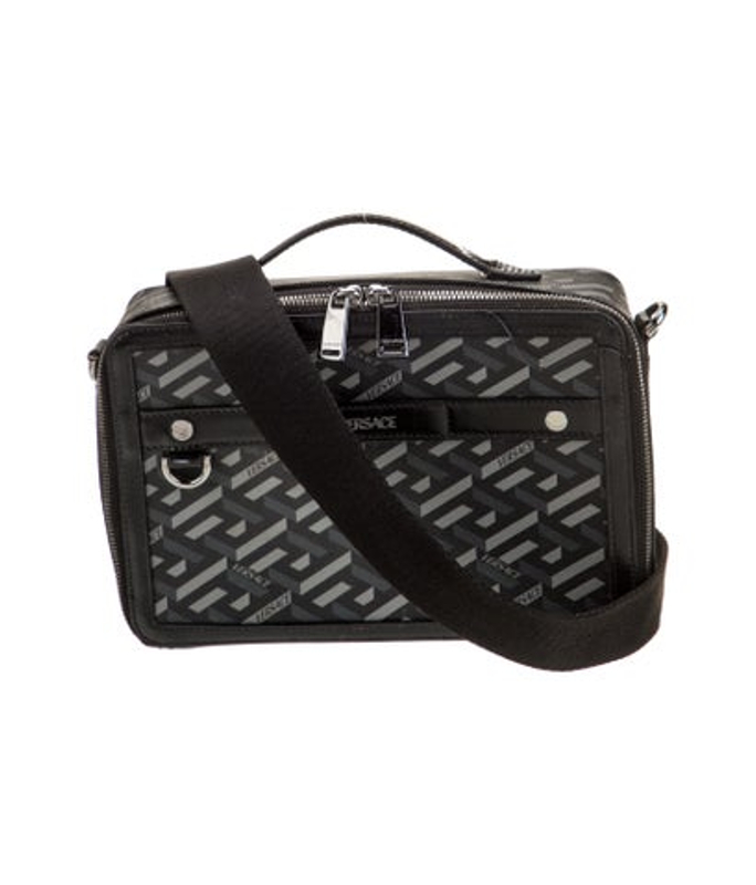 Versace Leather Top Handle Bag