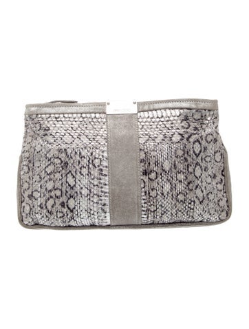 Suede Clutch
