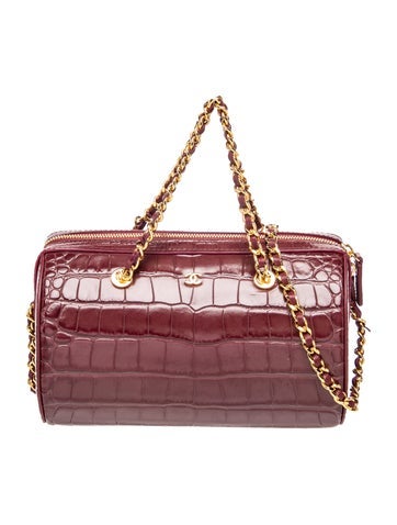 2026 Crocodile Mini Bowling Bag