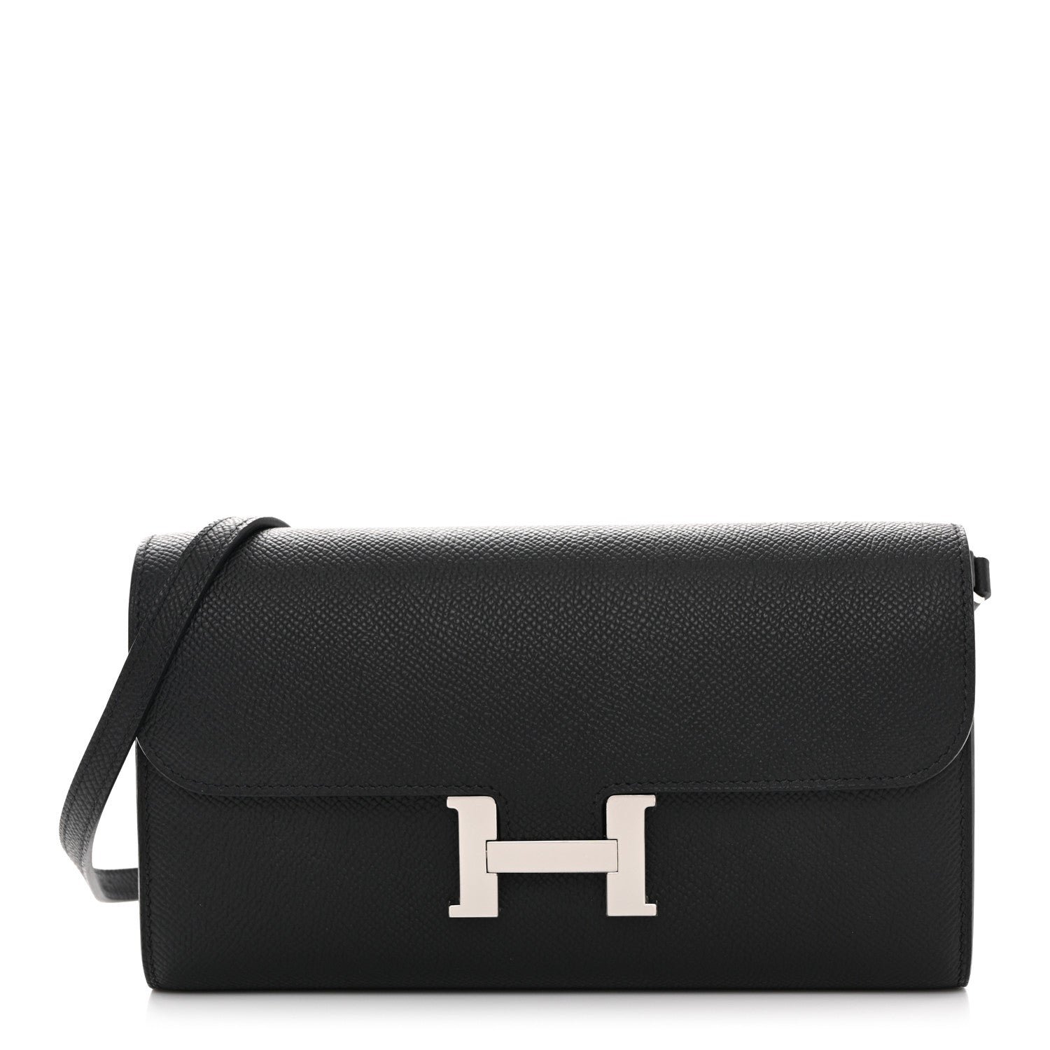 Hermes Epsom Constance Wallet To Go Black