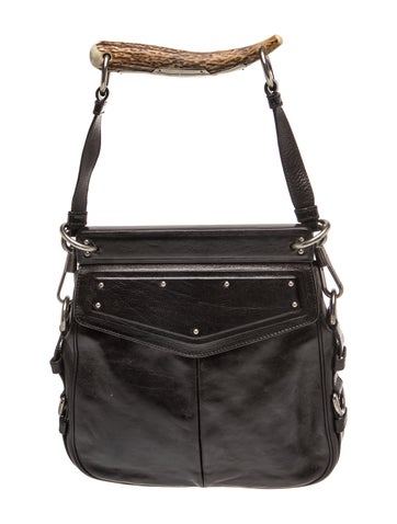 Leather Top Handle Bag