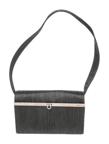 Salvatore Ferragamo Satin Shoulder Bag
