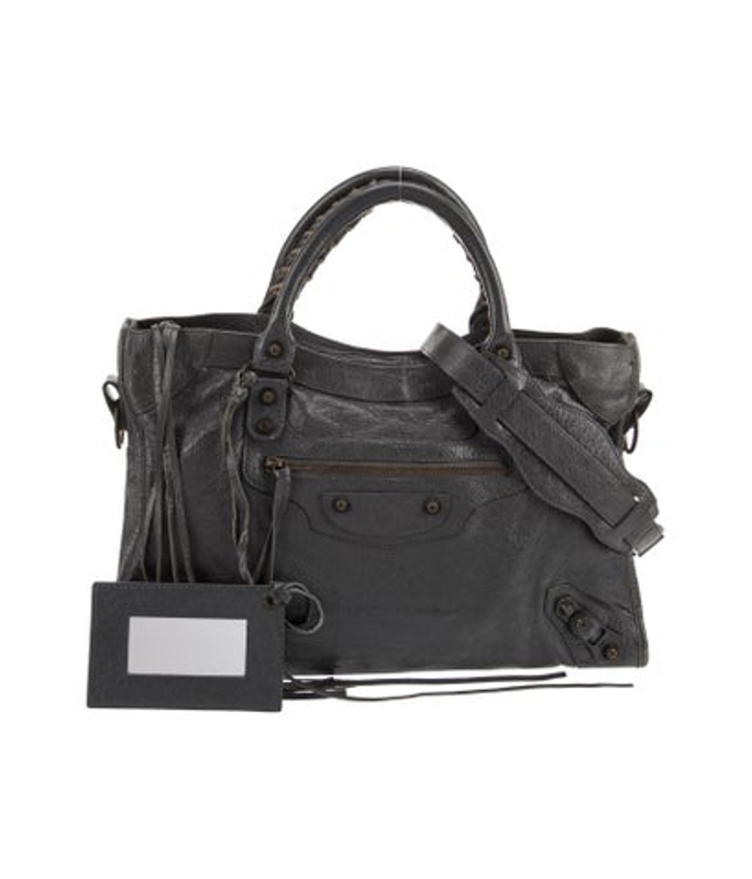 Balenciaga Leather Motocross Classic City