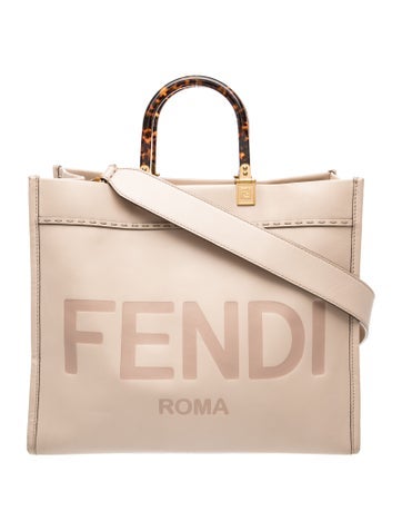 Leather Sunshine Shopper Small