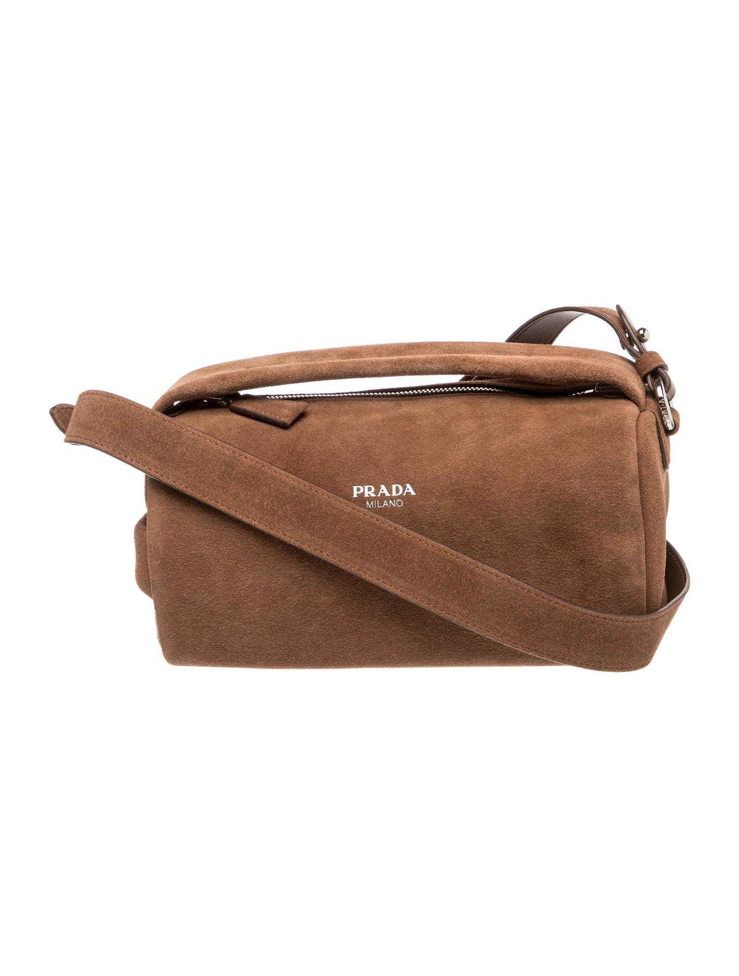 Suede Suede Crossbody Bag