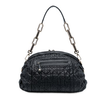 Lambskin Cannage Gaufre Delices Shoulder Bag