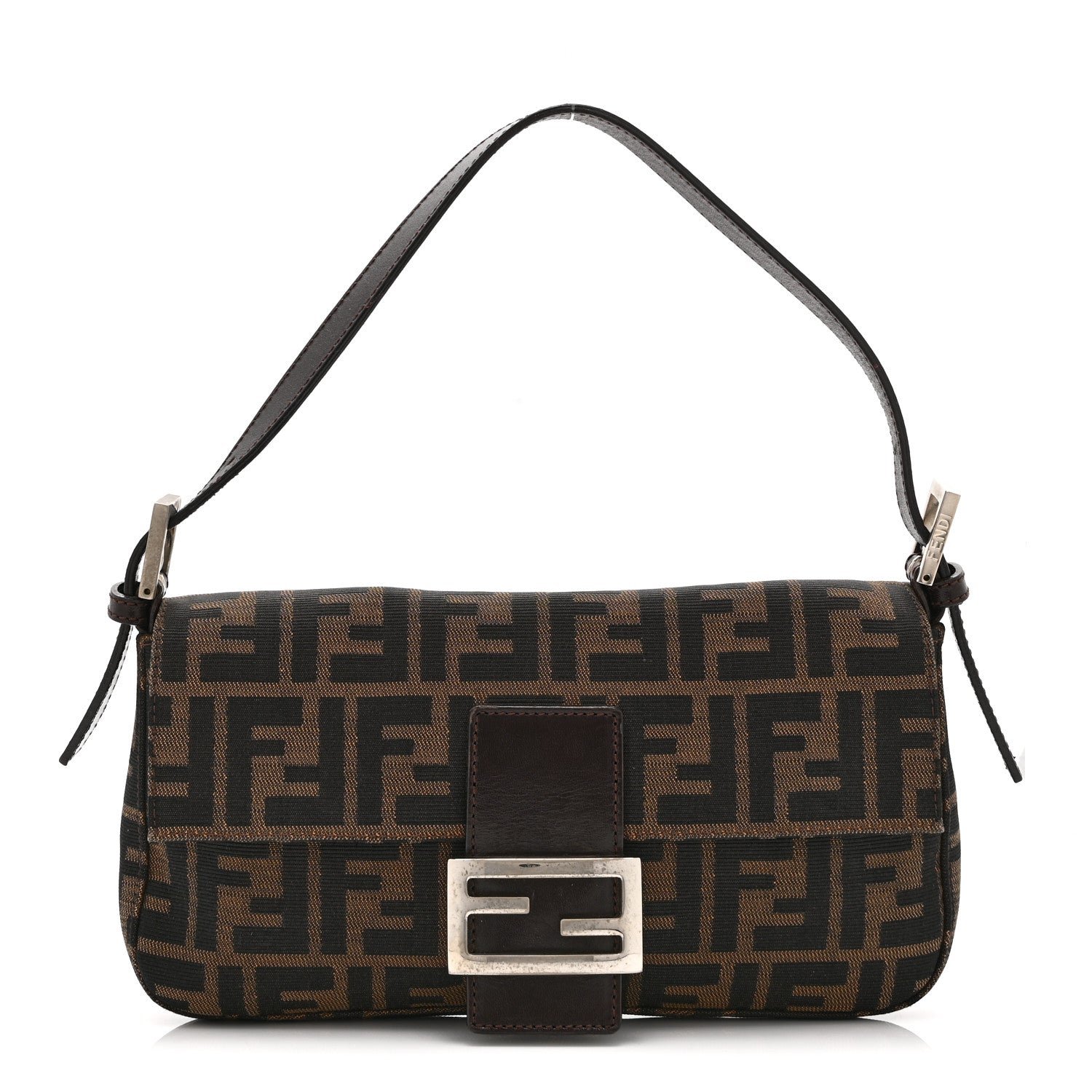 Fendi Zucca Baguette Tobacco