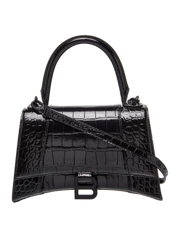 Embossed Leather Hourglass Small 2023