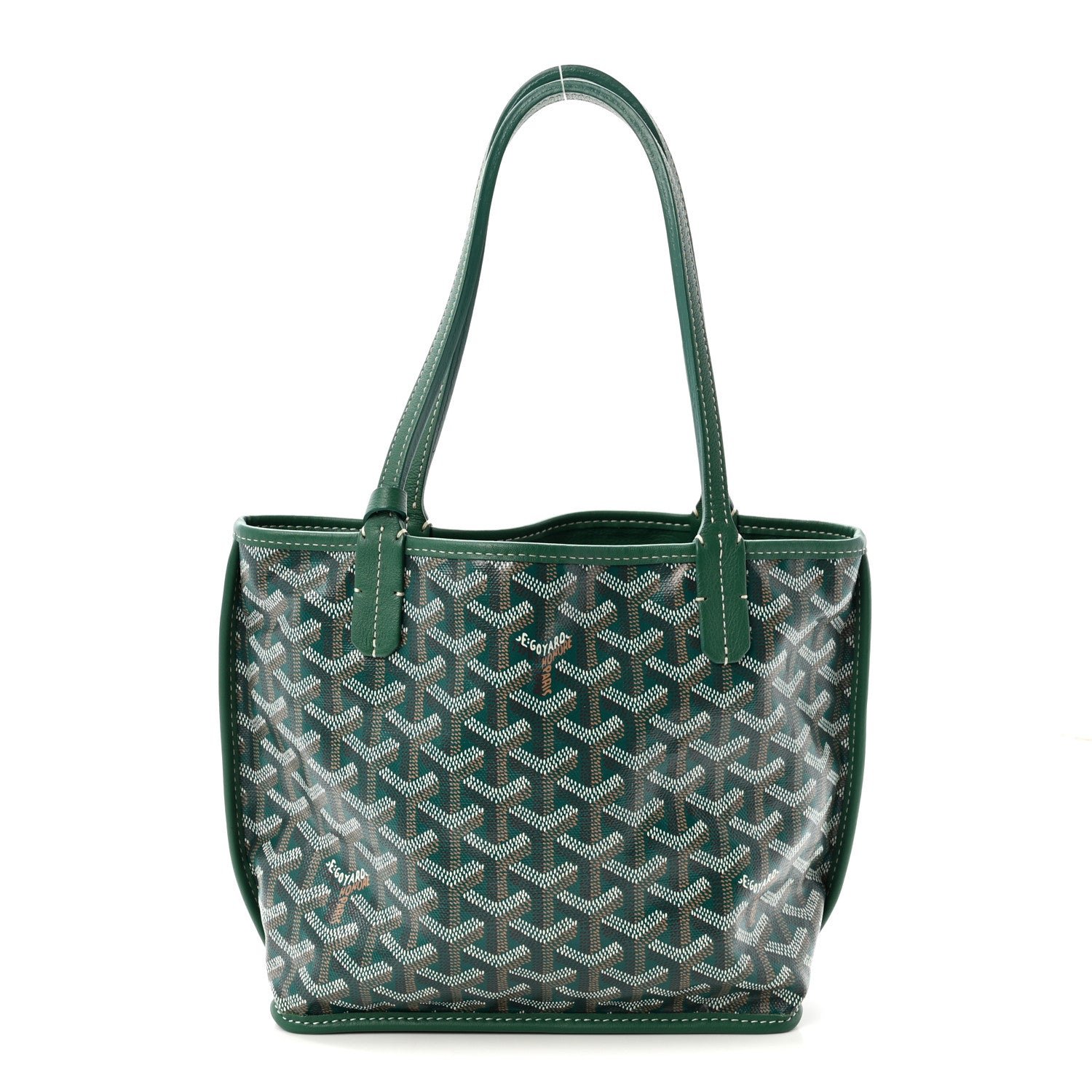 Goyard Goyard Goyardine Reversible Mini Anjou Green