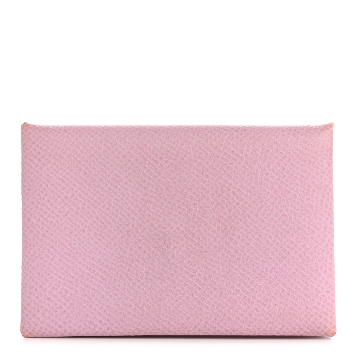 Hermes Epsom Calvi Card Case Mauve Sylvestre
