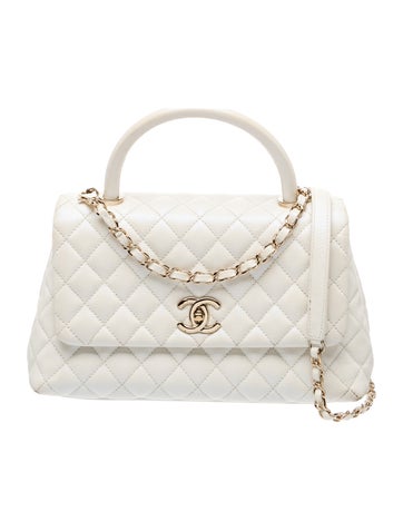 Small Iridescent Coco Handle Bag