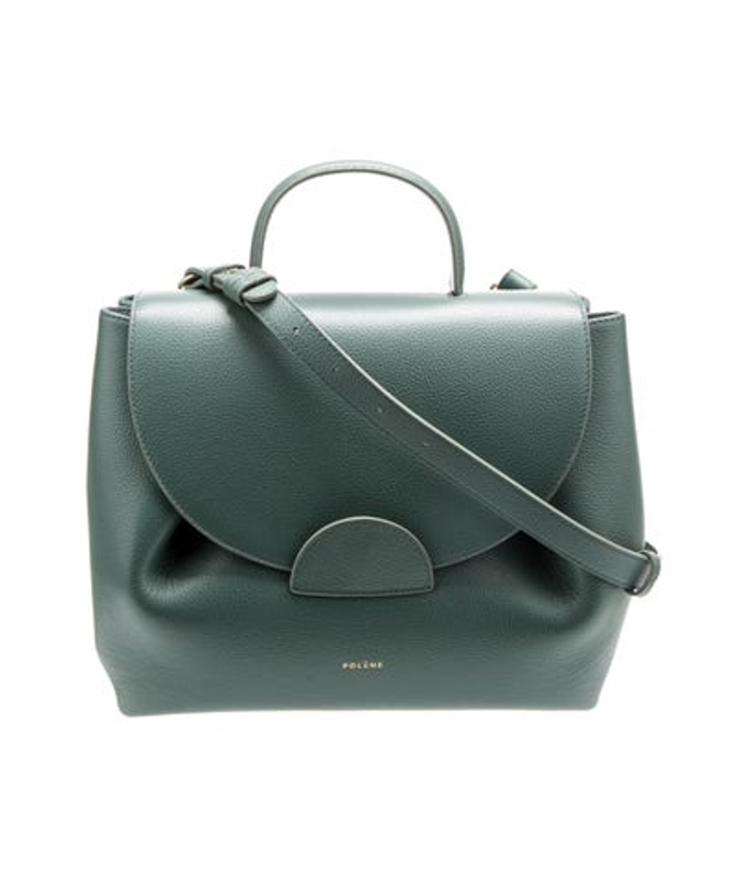 Polene Leather Shoulder Bag
