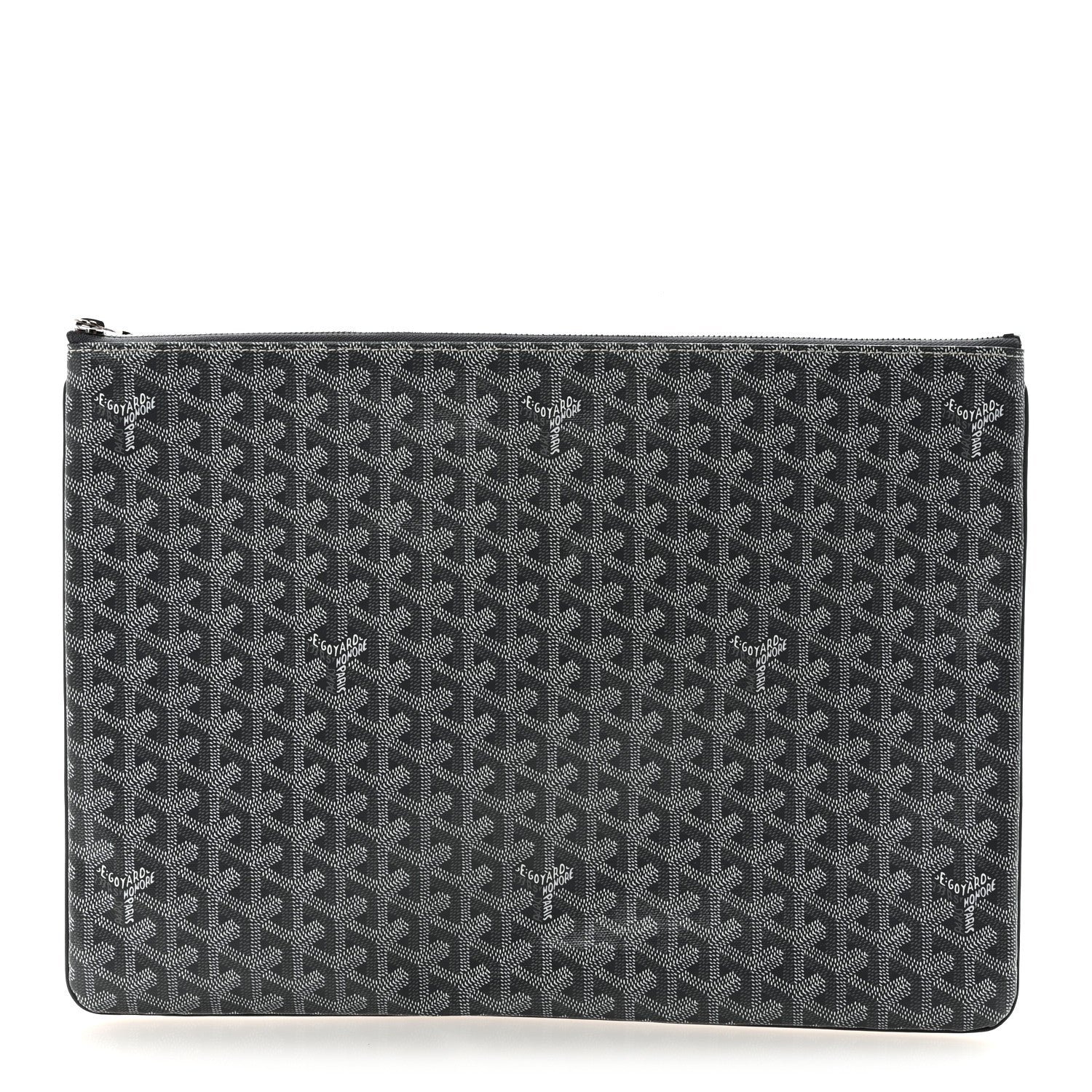 Goyard Goyardine Senat Pochette GM Grey