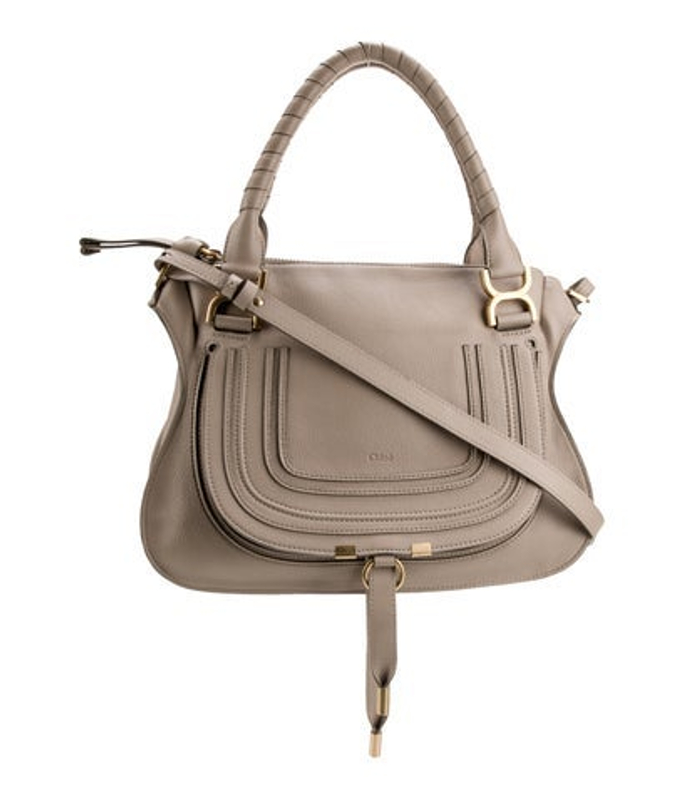 Chloe Leather Marcie Hobo Medium