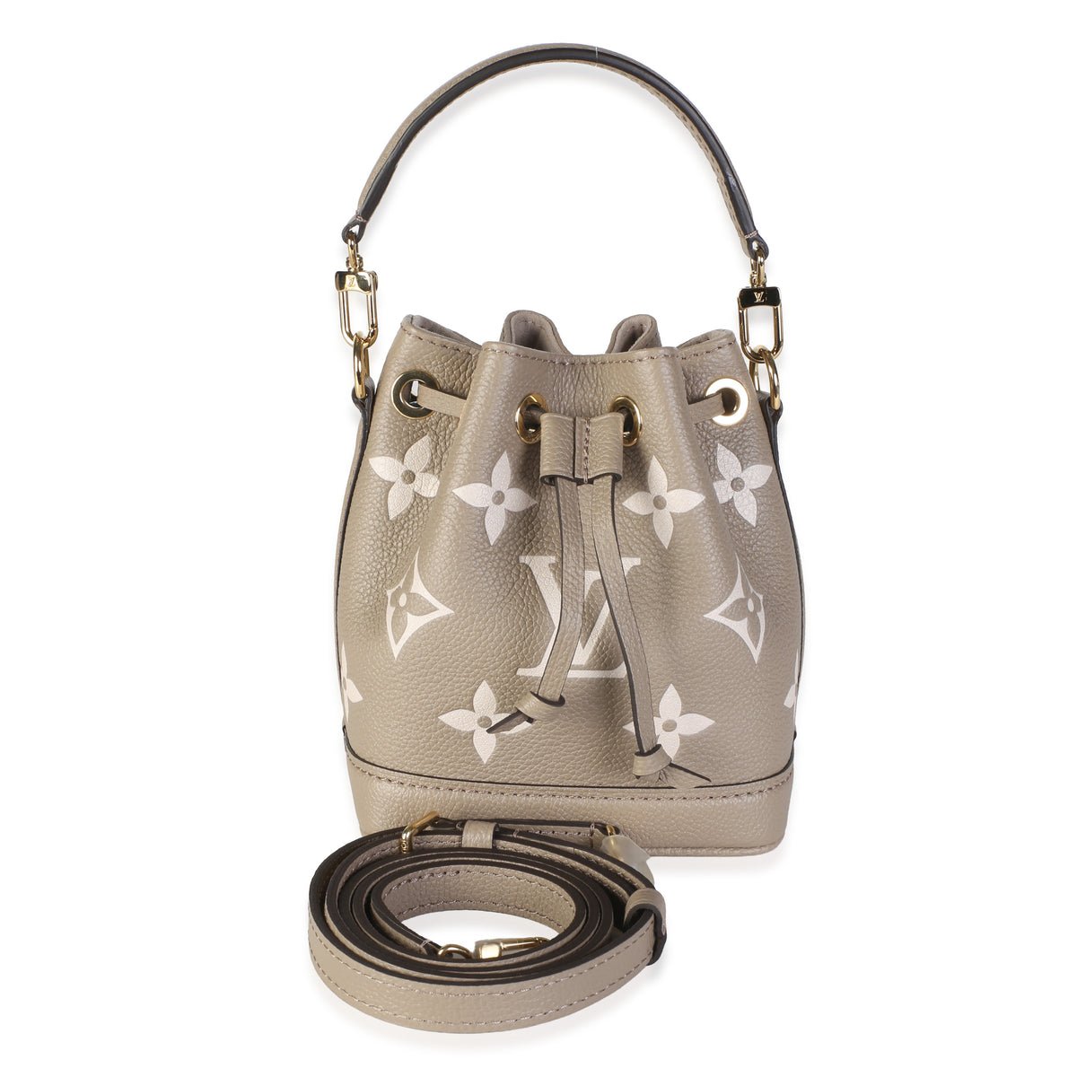 Tourterelle Creme Empreinte Monogram Giant Nano Noe