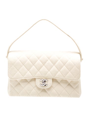 Jersey Double Sided Flap Bag