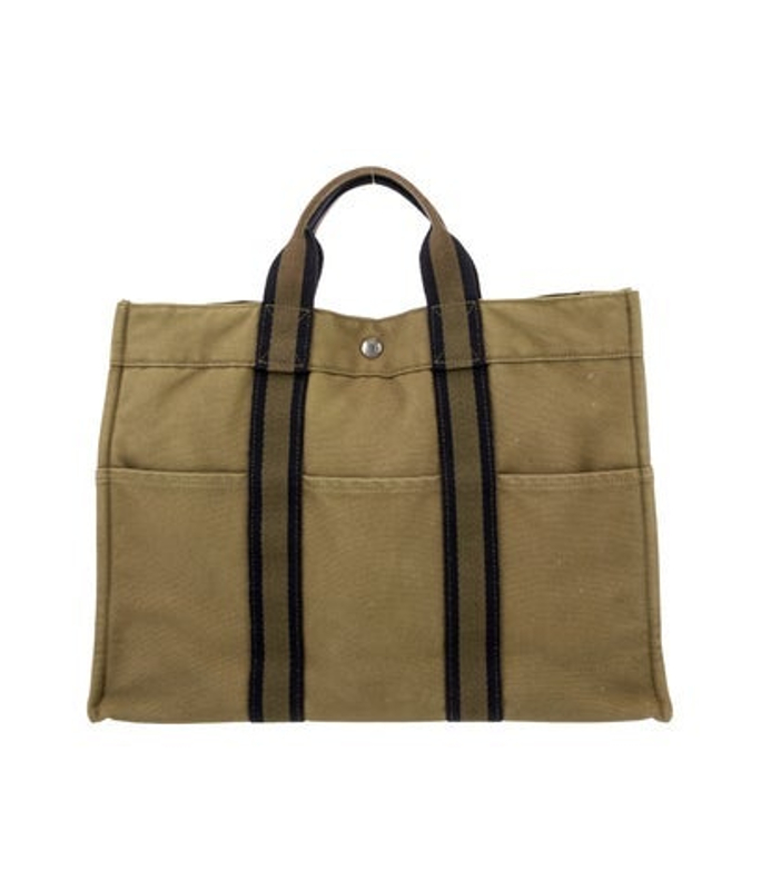 Hermes Toile Fourre Tout Mm