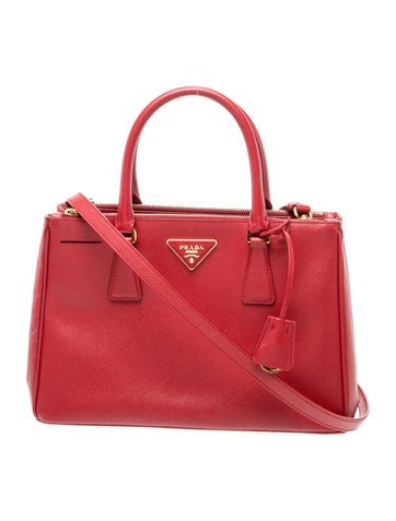 Saffiano Lux Leather Top Handle Bag
