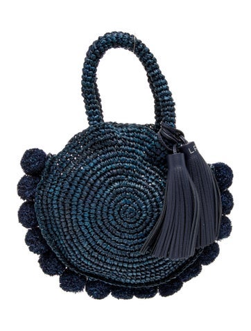 Straw Top Handle Bag