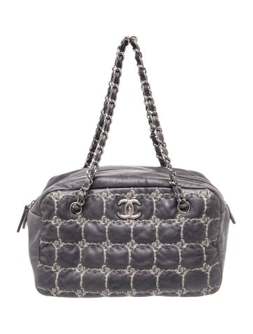 Tweed on Stitch Bowler Bag