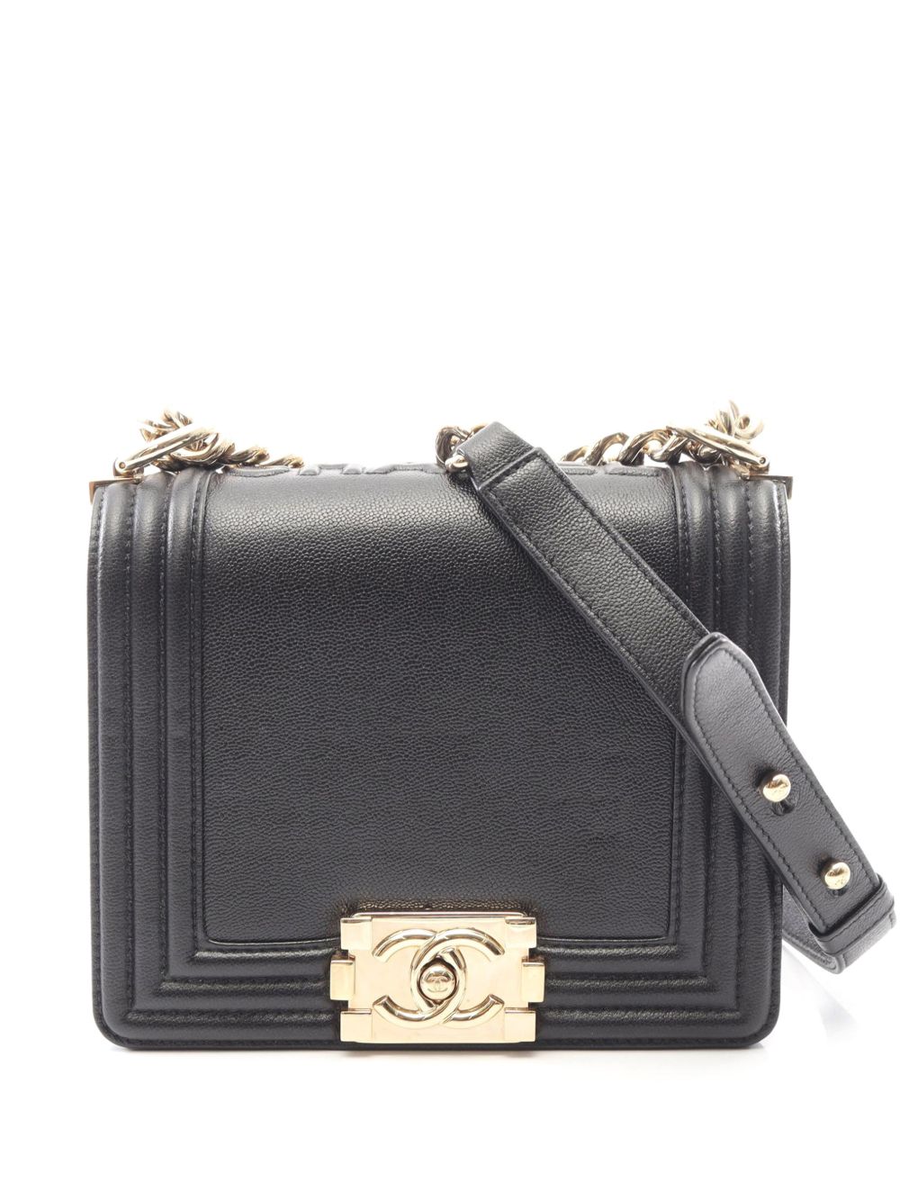 2021-2026 Mini Caviar Boy Flap crossbody bag