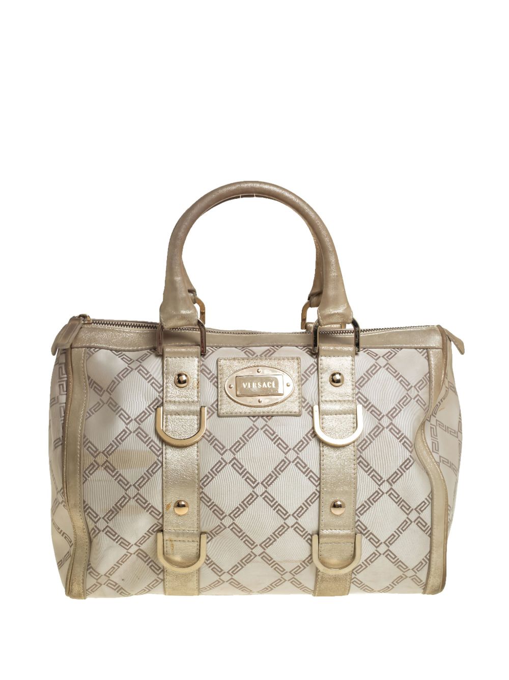 logo-plaque tote bag