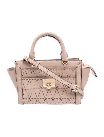 Michael Kors Leather Top Handle Bag