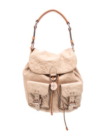 Leather Top Handle Bag
