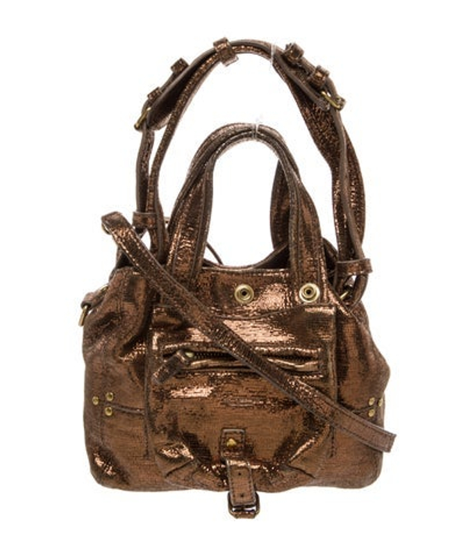 Jerome Dreyfuss Dreyfuss Leather Top Handle Bag