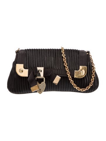 Satin Shoulder Bag