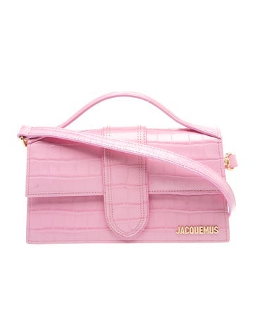 Embossed Leather Shoulder Bag