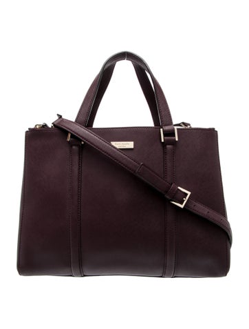 Saffiano Leather Top Handle Bag