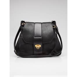 Chloe Chloe Black Leather Lexa Crossbody Bag