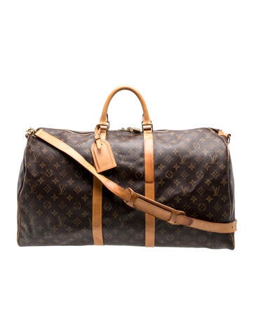 LV Monogram Keepall Bandouliere 55