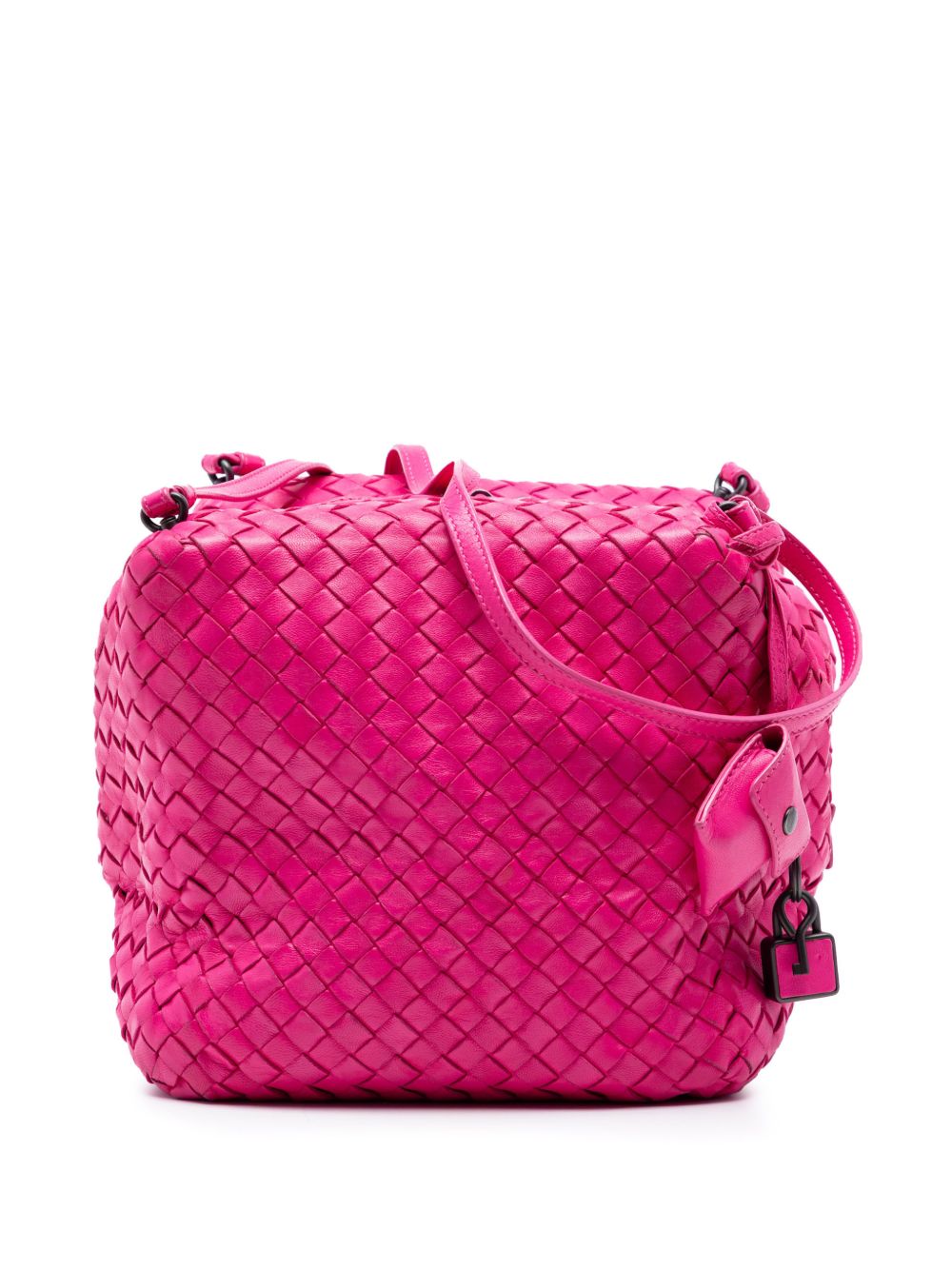 2012-2026 Nappa Intrecciato Cube crossbody bag