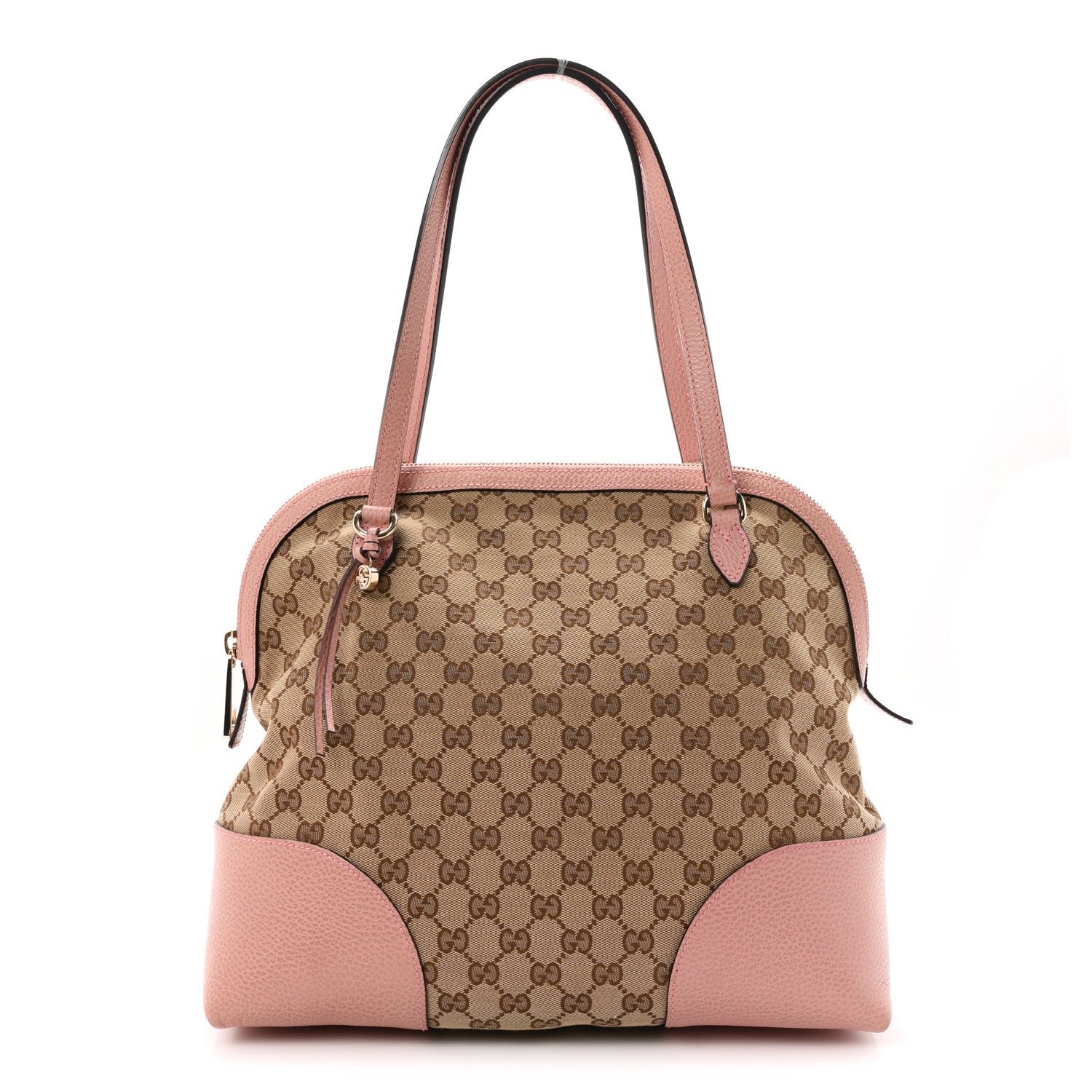 Gucci Monogram Medium Bree Shoulder Bag Dark Cipria