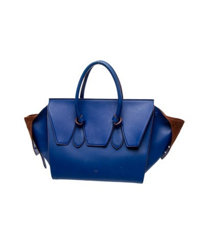 Celine Leather Tie Tote Medium