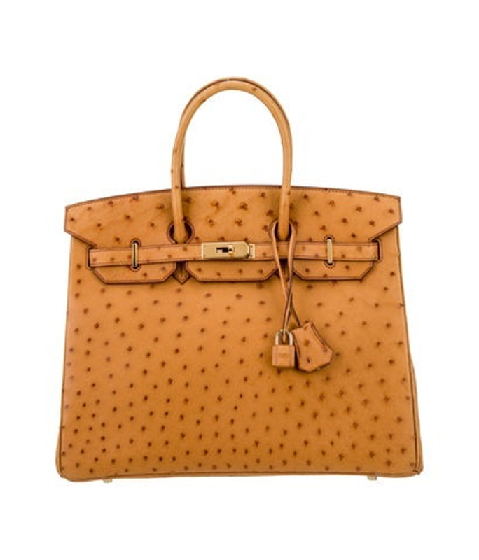 Hermes Ostrich Birkin 35