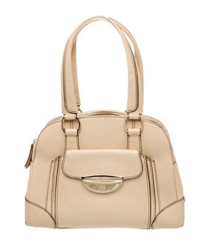Lancel Leather Top Handle Bag