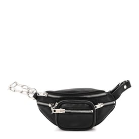 Alexander Wang Lambskin Mini Attica Belt Bag Black
